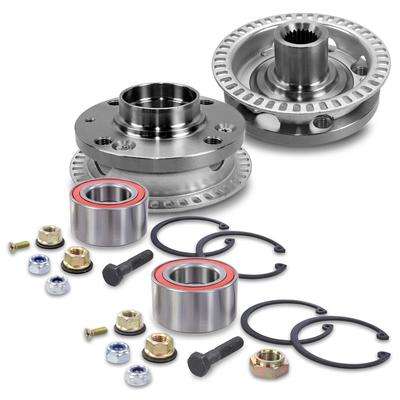 Atec 2x Radnabe+2x Radlager vorne [Hersteller-Nr. 40577787] für VW, Seat