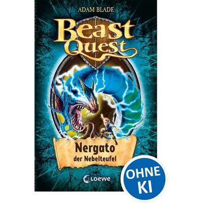 Nergato, der Nebelteufel / Beast Quest Band 41, Gebundene Ausgabe von Adam Blade, Loewe, 978-3-7855-8137-7