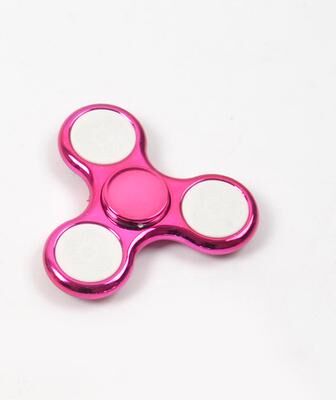 Rare Purchases Glow In The Dark Creative LED Light Fidget Spinner, Stress Relief Hand Spinner, Kids Toy For Focus, Luminous Fidget Spin purple