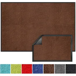 Karat Schmutzfangmatte   Monochrom   Braun