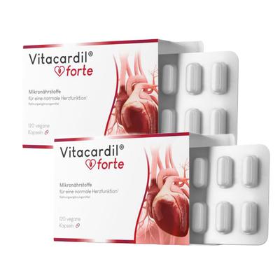Vitacardil Forte m.Thiamin f.d.Herzfunktion Kaps. 2x 2x120 St Kapseln