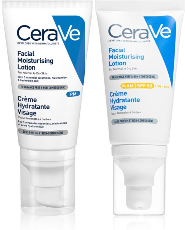 CeraVe Moisturizers Facial Moisturising Lotion set for intensive hydration