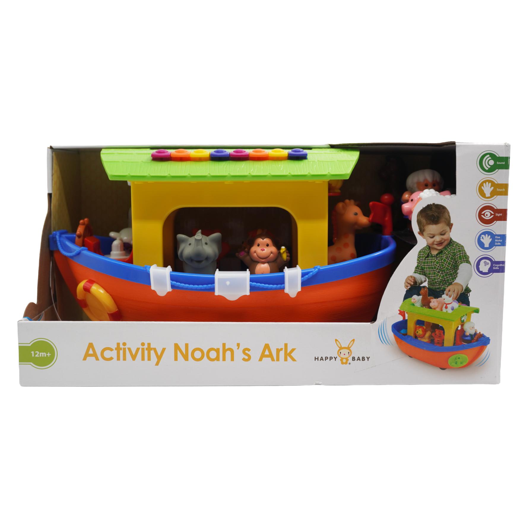 Happy Baby Noas Ark Aktivitetslegetøj med Lyd og Musik (Deutsch) (502225)
