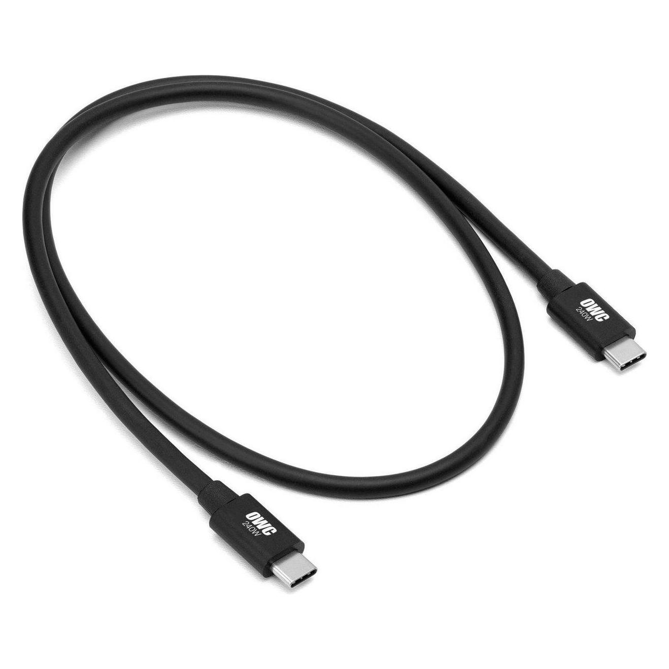 OWC Thunderbolt 5 USB C - USB C (0.80 m, 240 W) (OWCCBLTB5C0.8M)