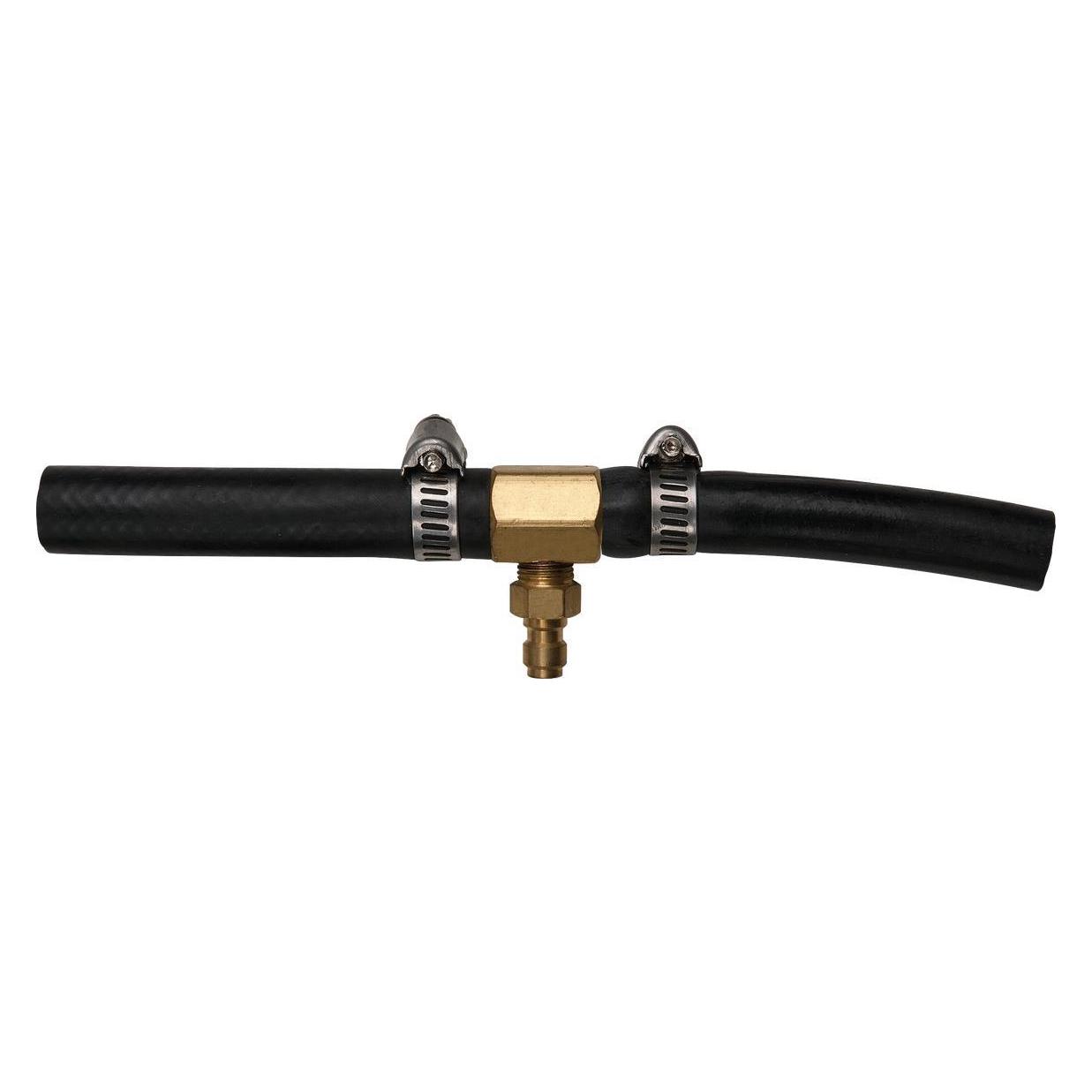 KS Tools Adapterschlauch für kleines Schrader Ventil 5/16"x32 UNF Innengewinde und 1/4" Schlauchanschluss (150.2365)