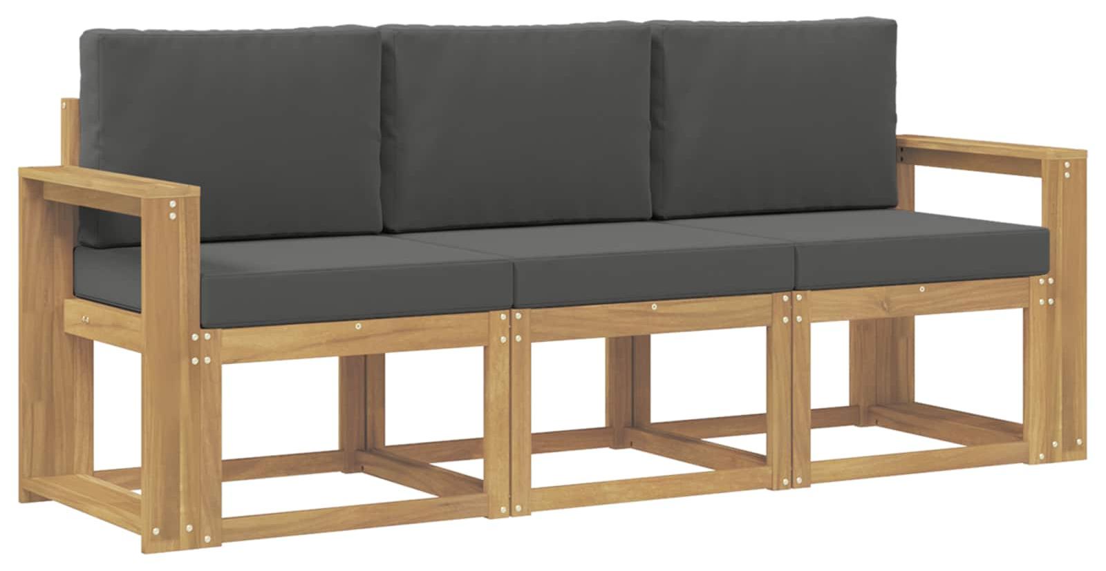 Outdoor-Sofagarnitur 3 pcs