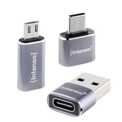 Intenso USB 2.0 Adapter USB-Adapter Set MIX480 3er Pack (USB-C, USB-A, microUSB) 7600913