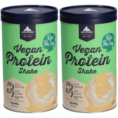 2x Multipower Vegan Protein Shake 2x420 g Pulver