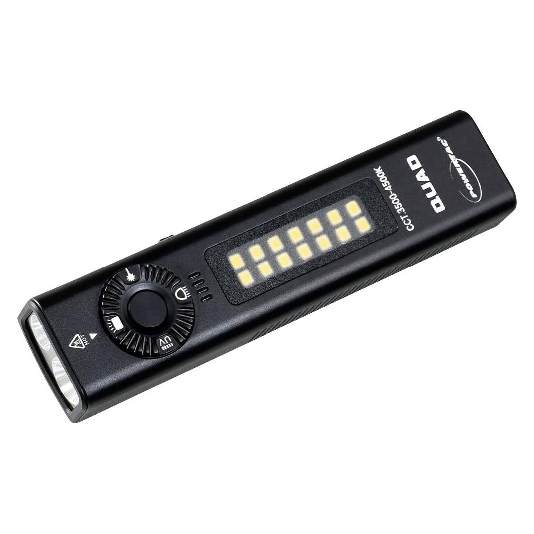 Powertac 815698016222 COB LED, Laser, LED, UV-LED Taschenlampe Grüner Laser, mi (815698016222)