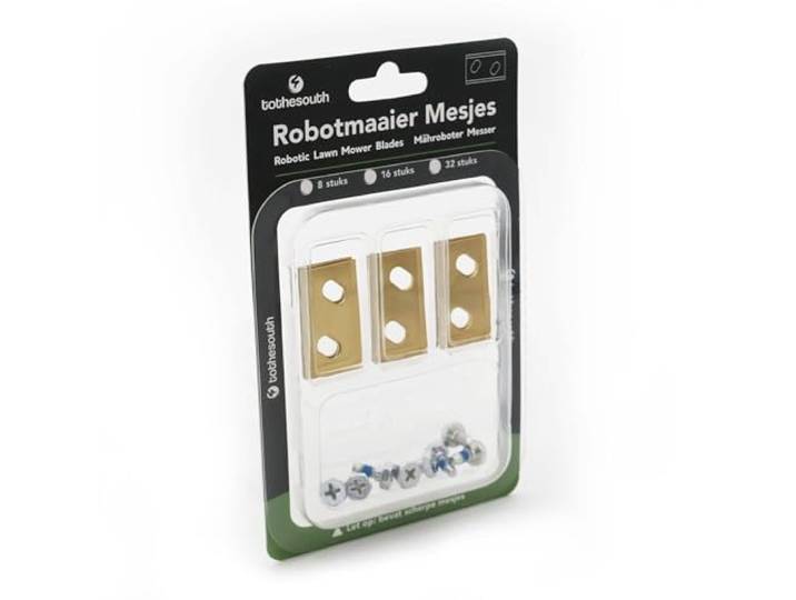 16x To the South® Robotmaaier Mesjes titanium geschikt voor Robomow RK4000 Pro 16x