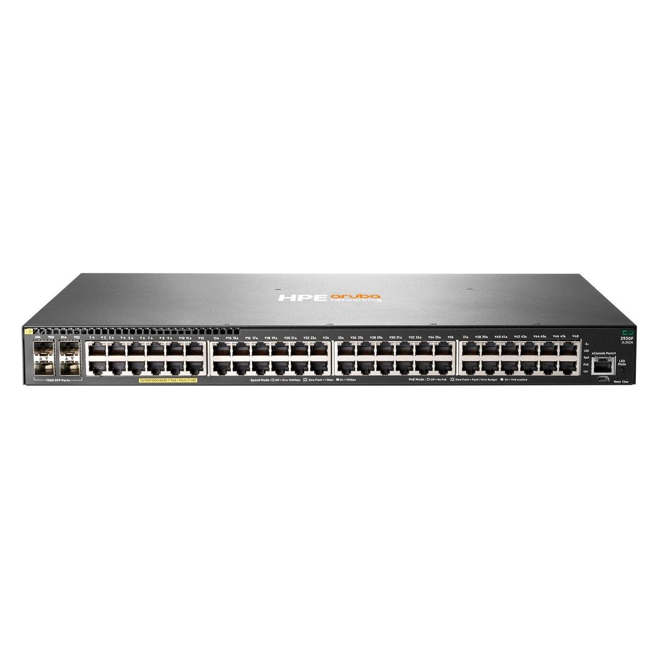 HPE ARUBA 2930F 48G POE+ 4SFP (48 Ports) (JL262A)