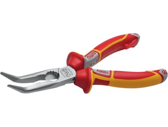 NWS 141-49-VDE-205 VDE platte ronde tang 205 mm