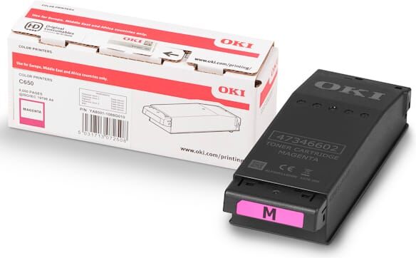 Toner OKI C650 Magenta