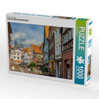 CALVENDO Puzzle Lohr am Main Impressionen 1000 Teile Lege-Größe 64 x 48 cm Foto-Puzzle Bild von Dirk Meutzner