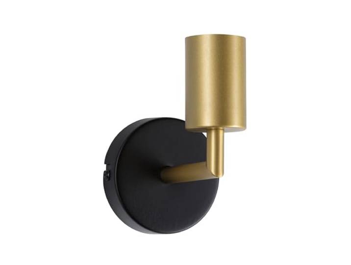 Paulmann 71137 Applique Ravi IP44 E27 max. 60W Noir mat\, Doré lampe murale sans ampoule