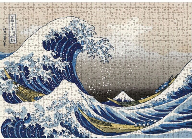 Piatnik Puzzle La Vague Hokusai 1000 pcs