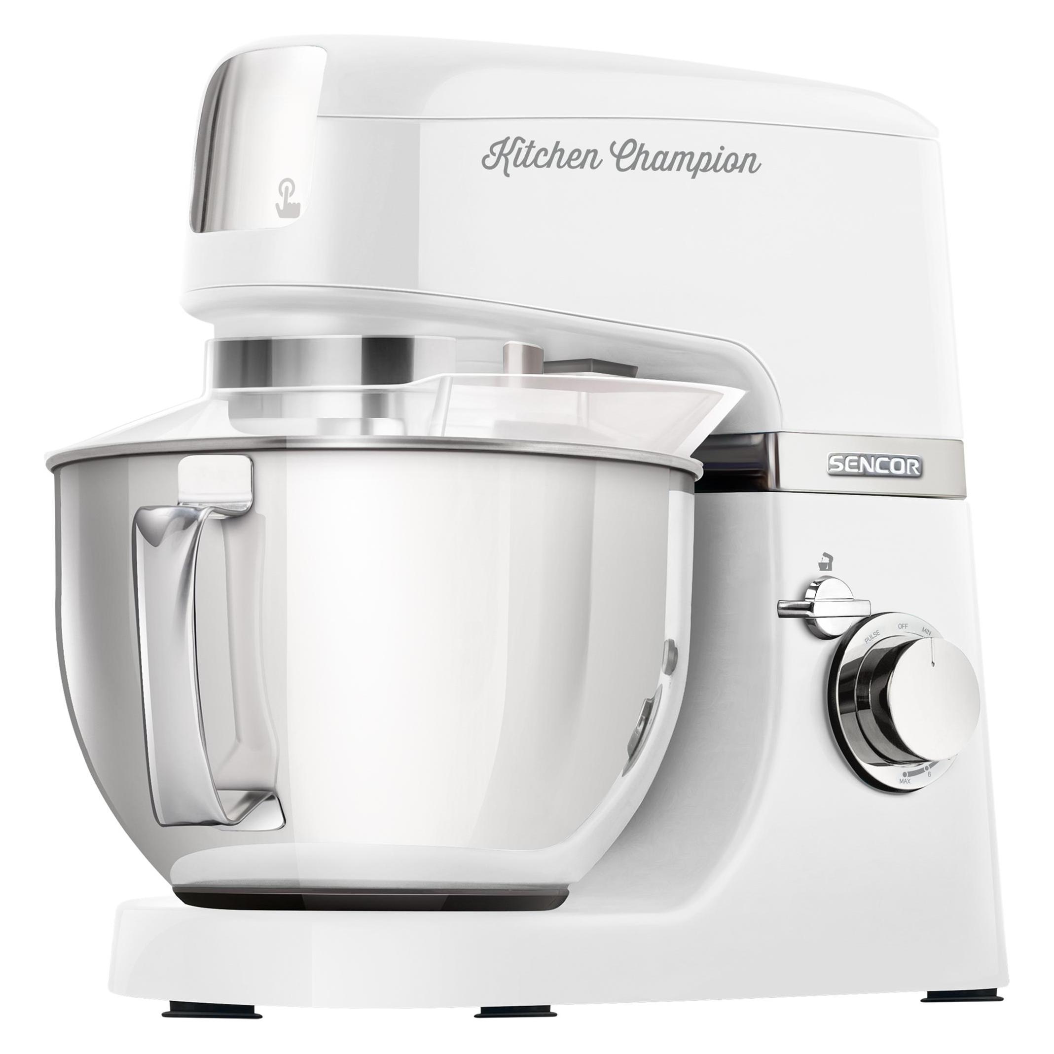 Sencor STM 6350WH Küchenmaschine 1000 W 4,5 L Weiss Eingebaute Waage (4.50 l, 1000 W) (STM 6350WH)