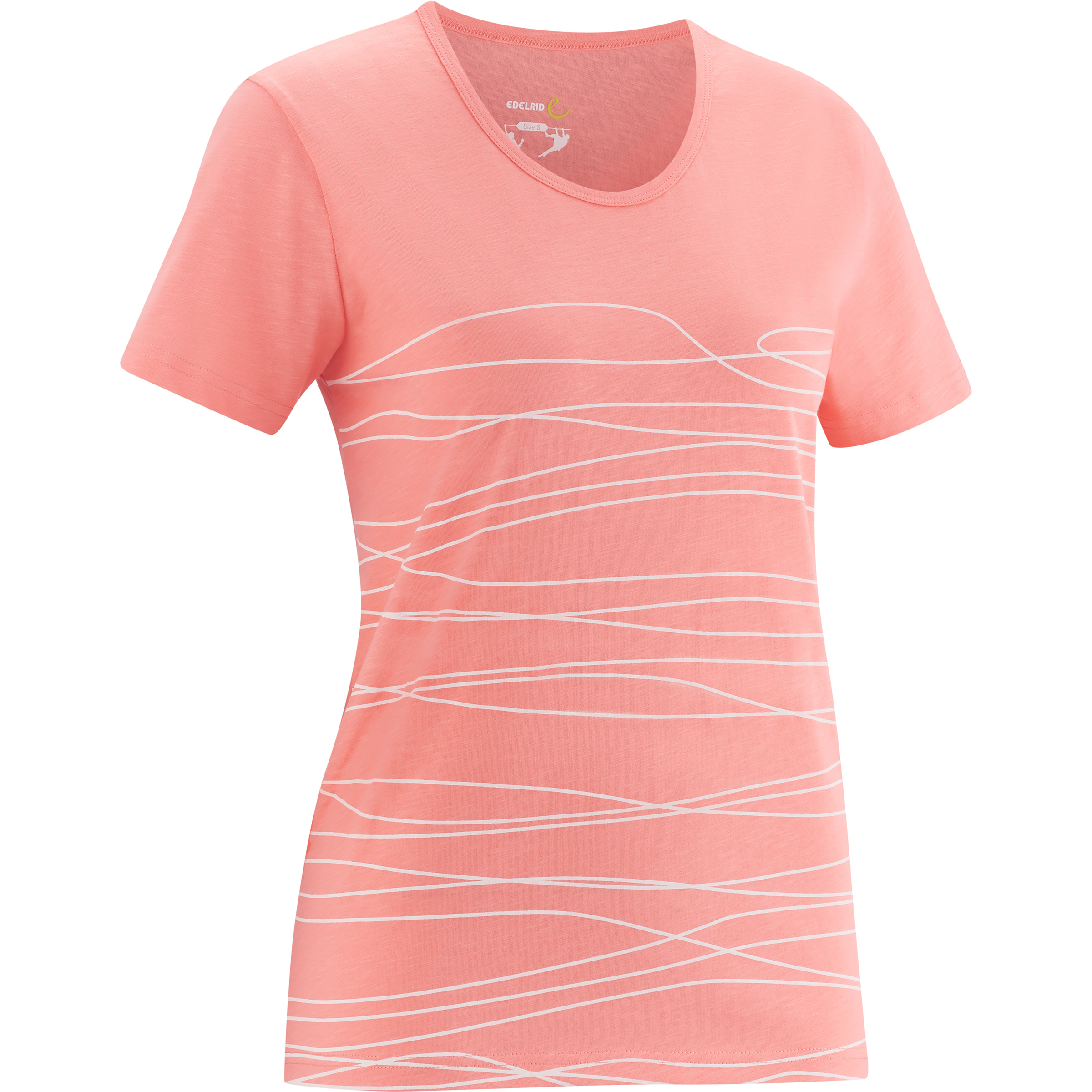 Edelrid Highball V Damen T-Shirts rosa Größe XL Bouldern | Sportklettern Hautfreundlich