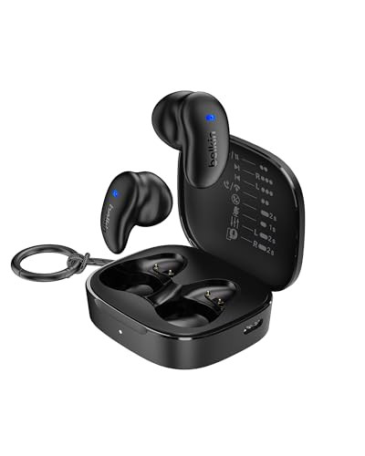 Belkin SoundForm Anywhere True Wireless oordopjes, Zwart