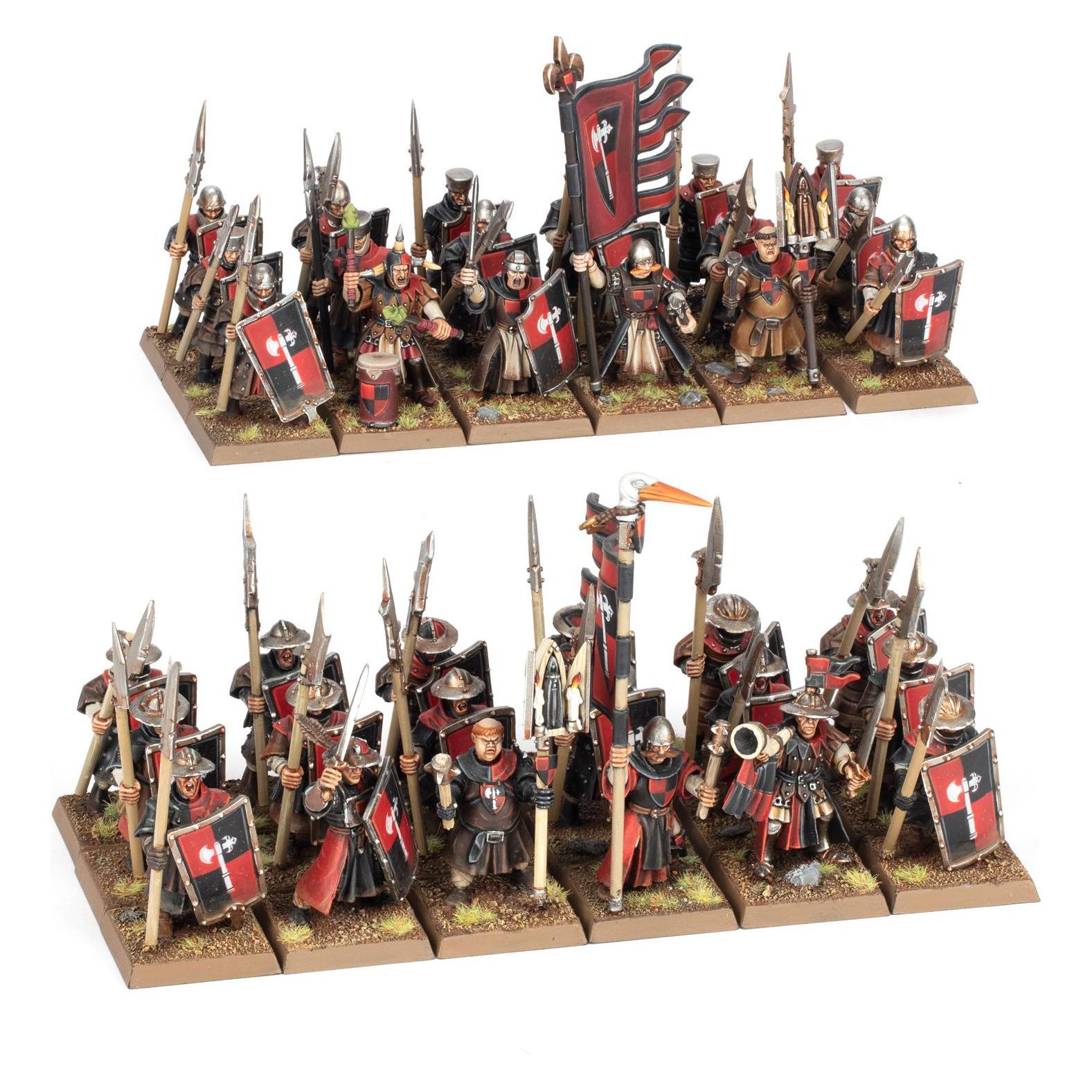 Games Workshop Warhammer ToW - Kingdom of Bretonnia Hommes d'Armes (Kunststoff) (06-12)
