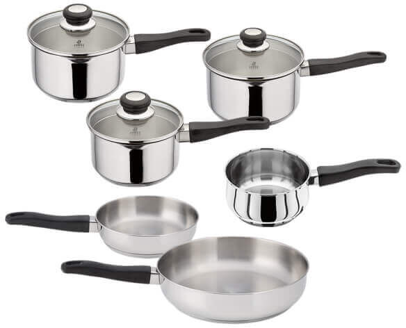 Judge Vista 6 Piece Draining Cookware Bundle