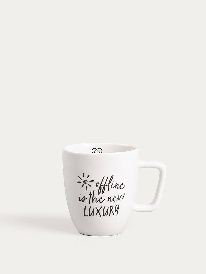 Homla Kaffeetasse in Weiß - 250 ml - onesize