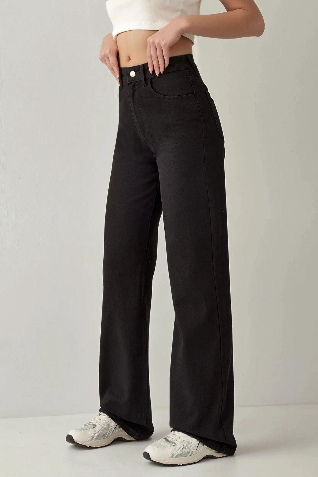 Gerade geschnittene Denim-Jeans