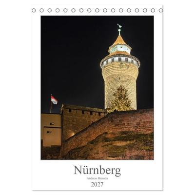 Nürnberg (Tischkalender 2027 DIN A5 hoch), CALVENDO Monatskalender