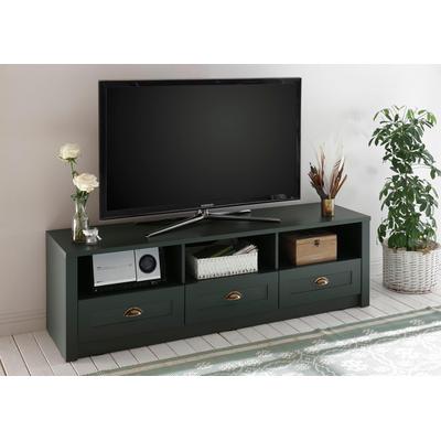 Lowboard HOME AFFAIRE "Ascot", grün, B:158cm H:47cm T:43cm, MDF, Sideboards, Lowboard, Breite 158 cm