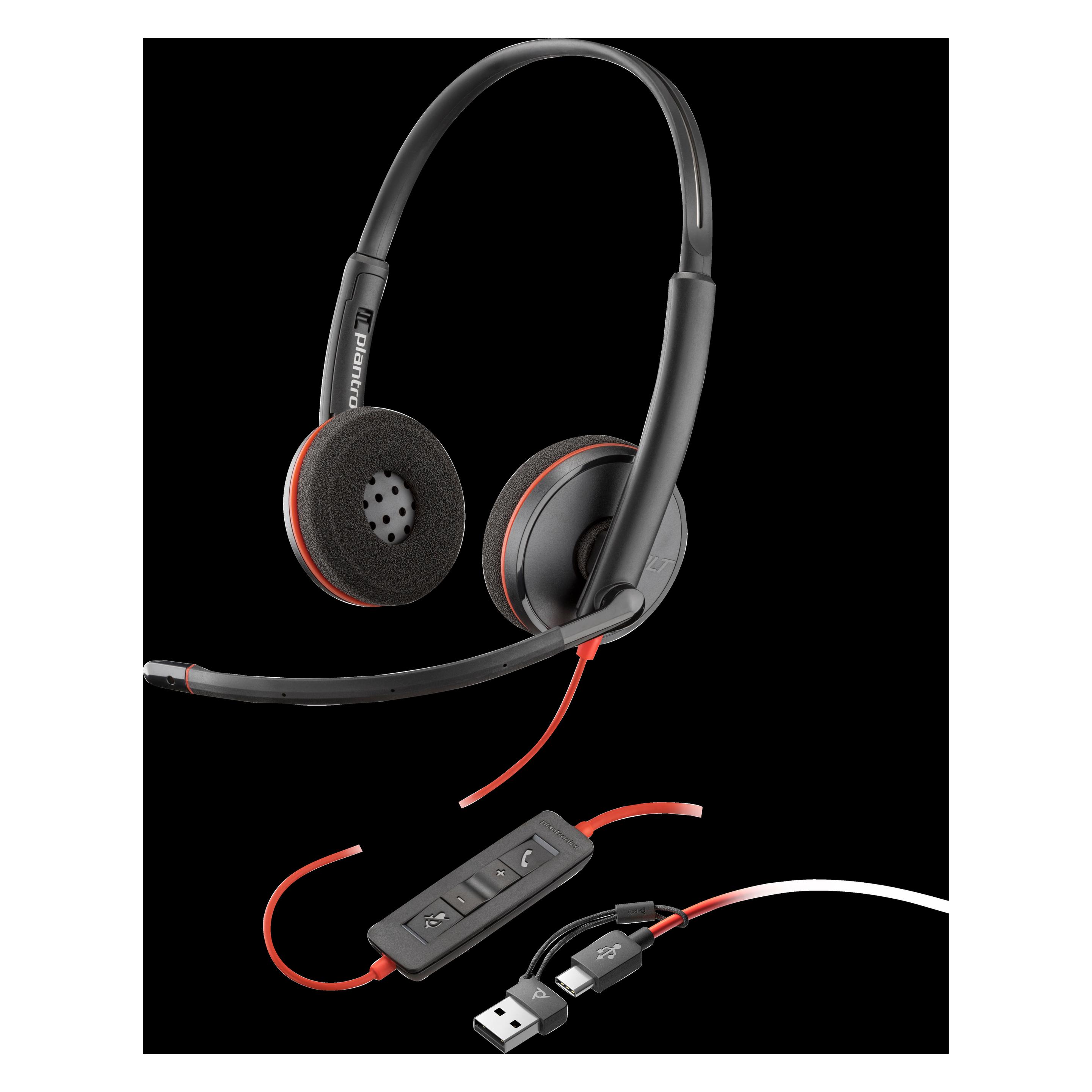 HP Poly Blackwire C3210 USB-C (Kabelgebunden, USB-C, Skype) (209748-104)