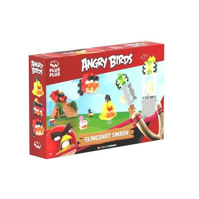 PLUS PLUS - 300 Kreativ Bausteine Angry Birds Schleuder