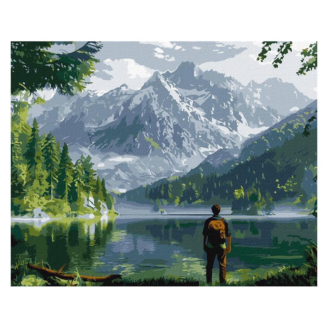 Ideyka Malen nach Zahlen - Berglandschaft (58215797)