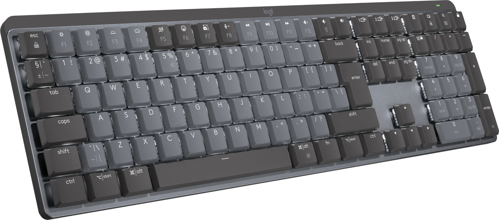 Logitech MX Mechanical Keyboard Grey Bluetooth US Layout