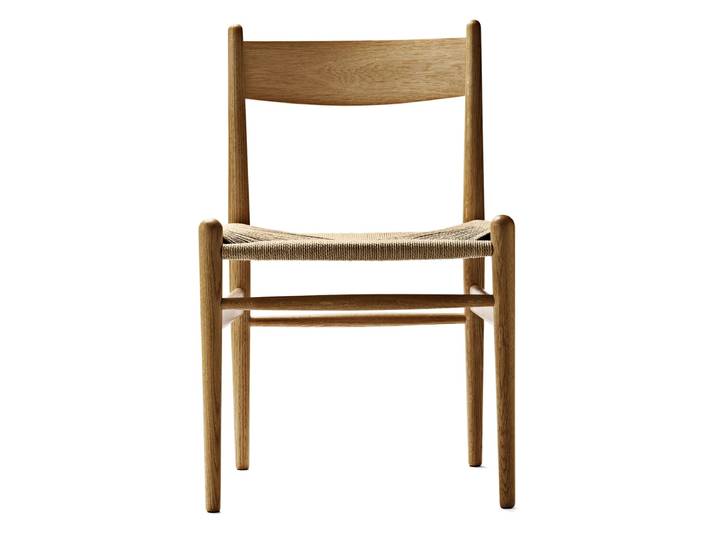 Carl Hansen - CH36 Chair, Eiche geölt / Naturgeflecht