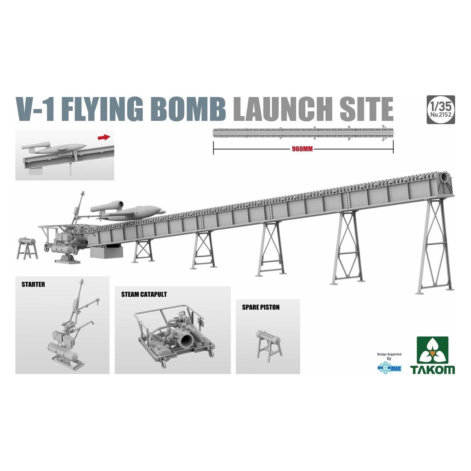 Takom V-1 Flying Bomb Launch Site (TAK2152)