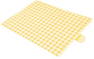 Uplifted Finds Premium Extra Large Waterproof Outdoor Picnic Blanket And Beach Mat yellow