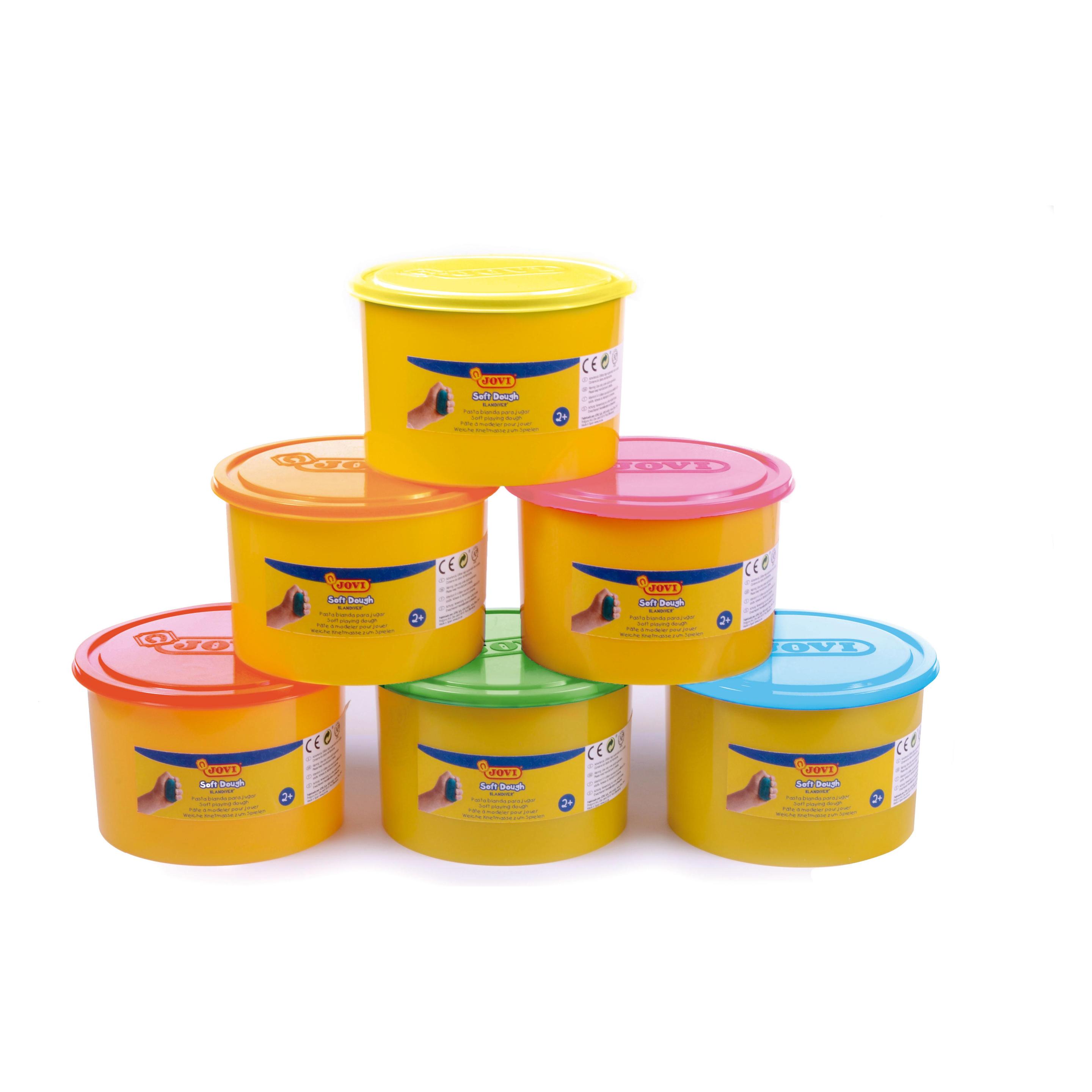 Jovi Knetmasse Soft Dough Blandiver VE=6 Dosen a 460g (460/6F)