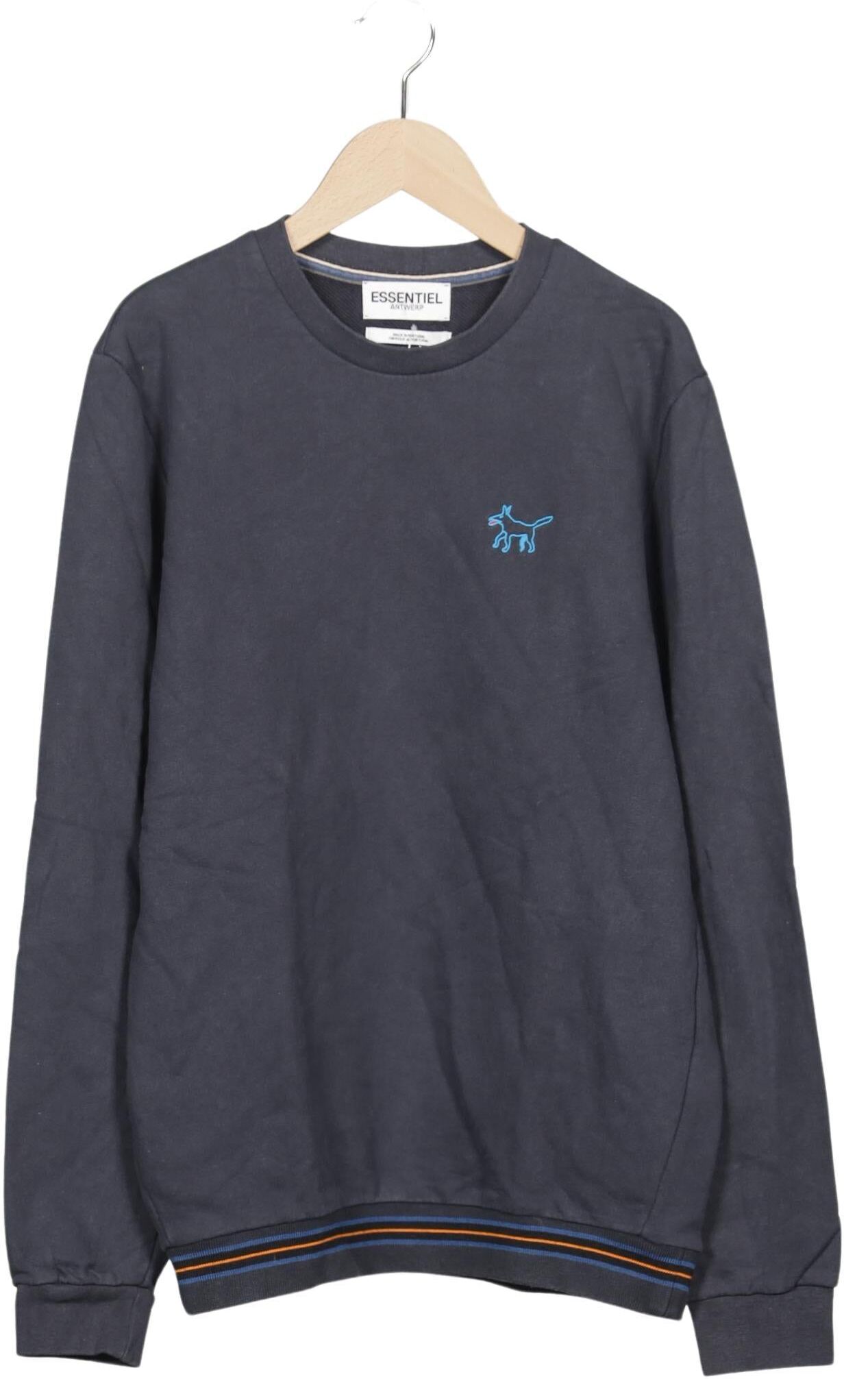 Essentiel Antwerp Damen Sweater, Marineblau, Gr. S, Baumwolle - Second Hand
