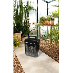 Vitavia Elektroheizung "Vitavia 2KW" für Gewächshäuser,schwarz,