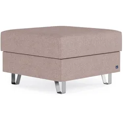 BRUNO Hocker 70x70 in Creme Ecru | Gemütliche Ablage und praktische Aufbewahrung