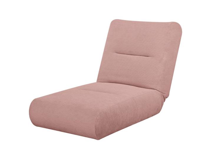Livetastic Schlafsessel Luna, Altrosa, 81x88x160 cm, Bsci, Liegefunktion, Wohnzimmer, Sofas & Couches, Schlafsofas, Schlafsessel