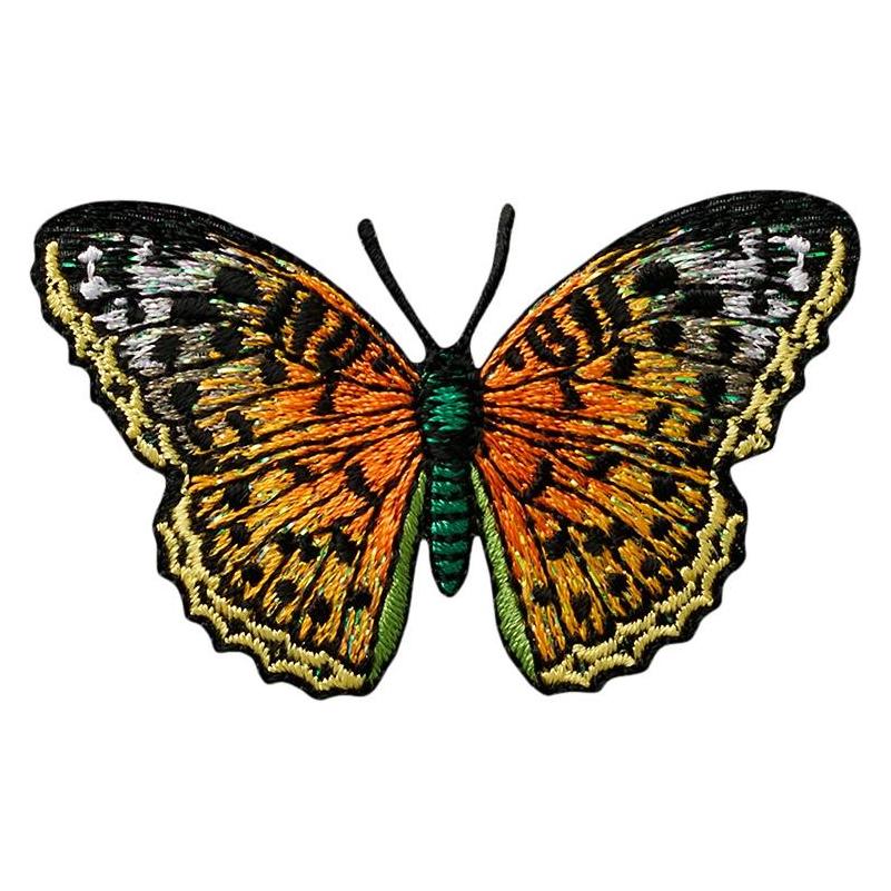 Mono Quick Schmetterling Orange Glitzer (6.40 x 4 cm) (12087)