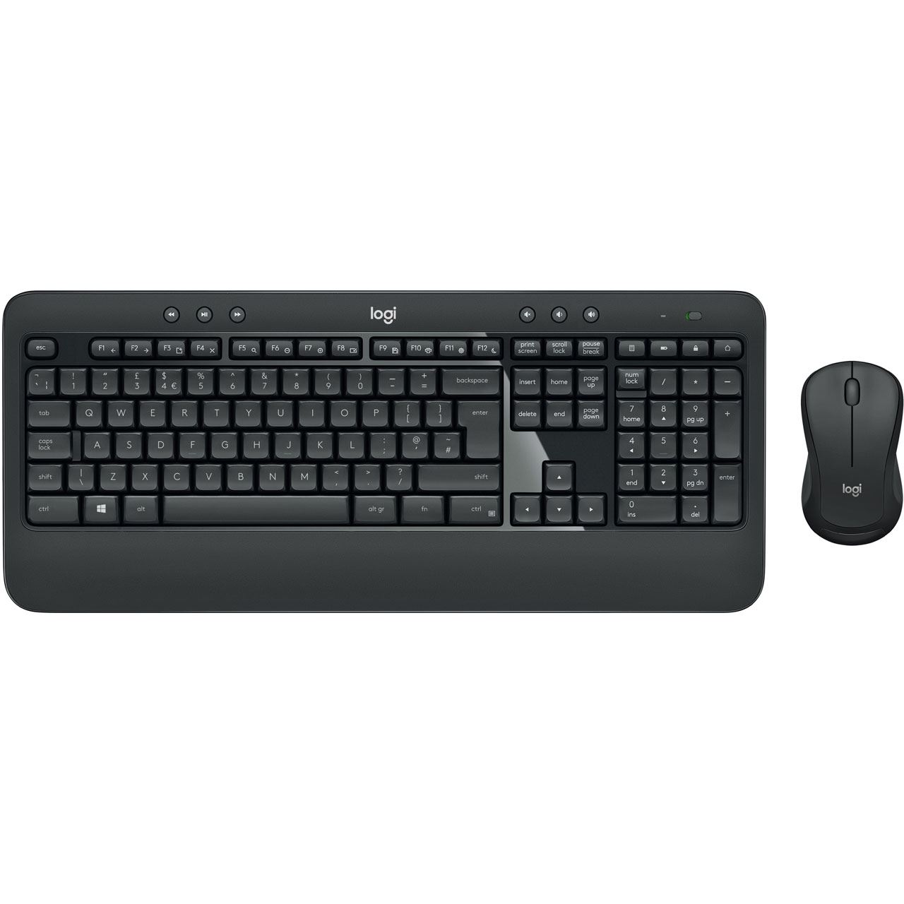 Logitech MK540 Advanced Deutsch 2.4 GHz und USB schwarz