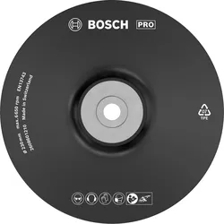 Bosch Professional Zubehör, Schleifmittel, PRO Backing Pad weich, 230 mm, M14, weich (P60)
