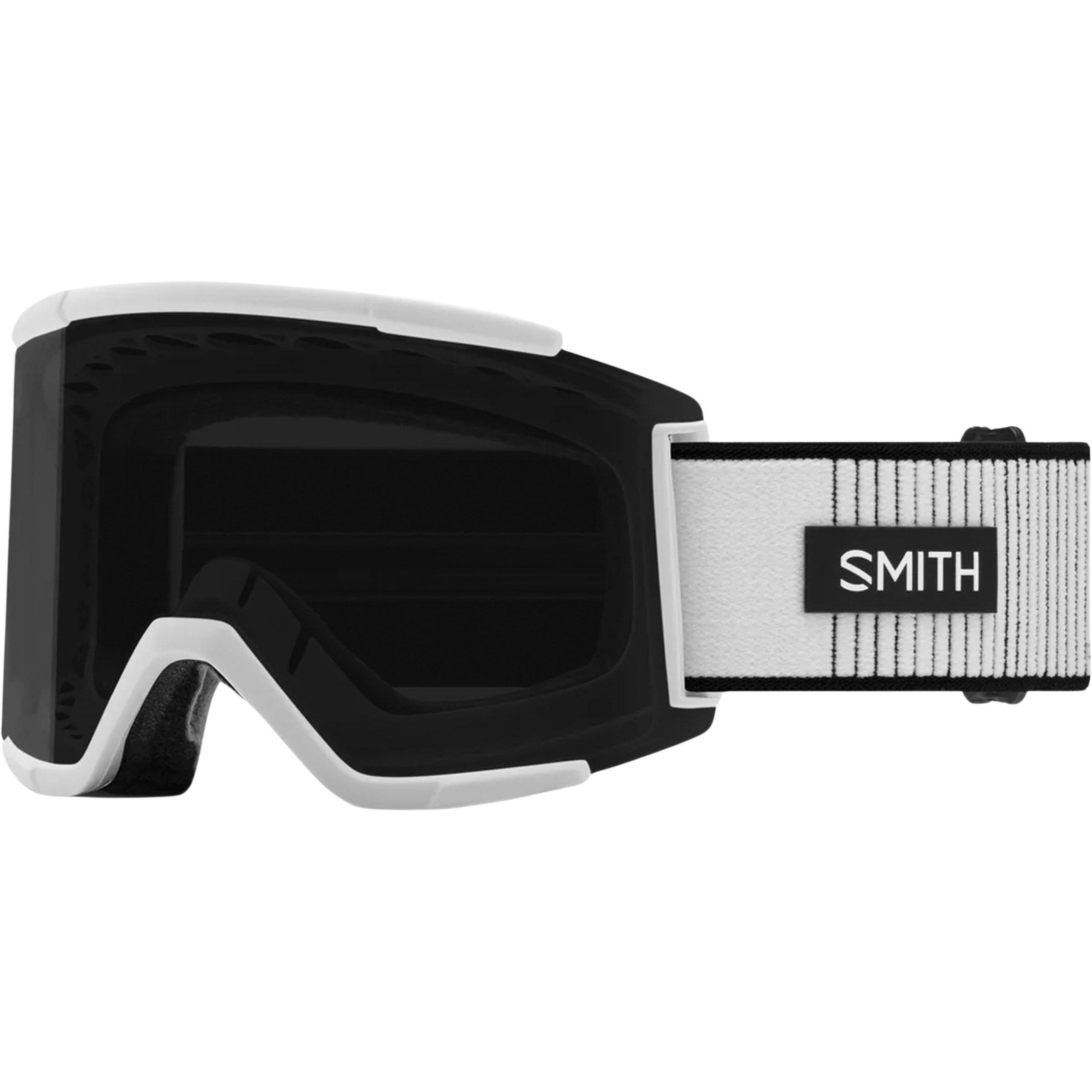 Smith Squad XL ChromaPOP Skibrille Skibrillen weiss Freeride | Splitboard | Skifahren