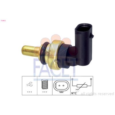 FACET Sensor, Kühlmitteltemperatur 73412 für Ford JAGUAR LAND ROVER