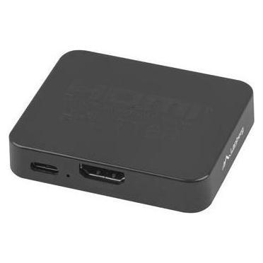 Lanberg HDMI-Video-Splitter - 2x HDMI 4K + USB-C-Anschluss schwarz (SPV-HDMI-1002)