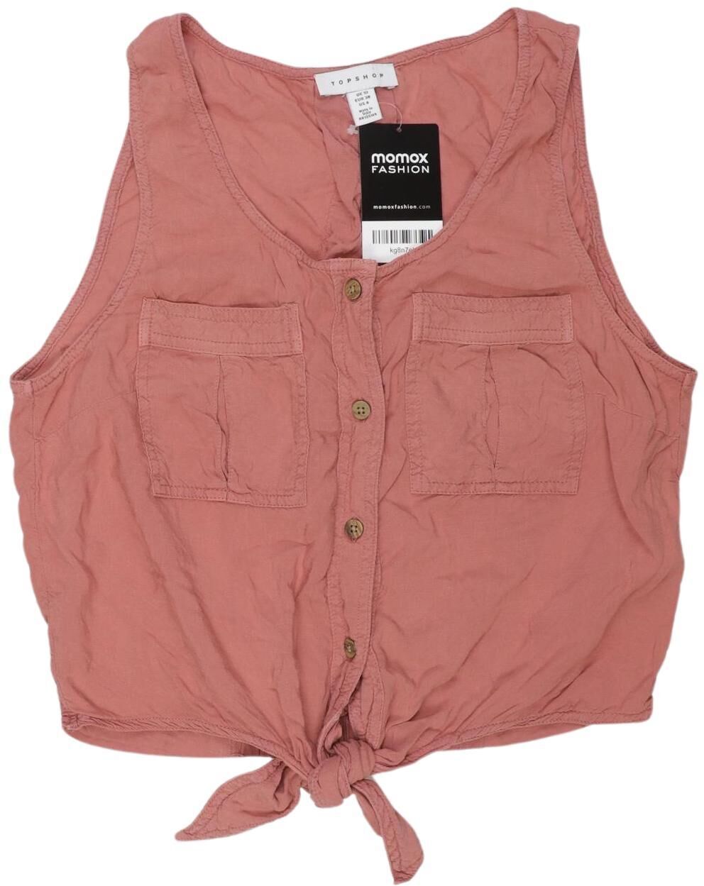 Topshop Damen Top, Pink, Gr. EU 38, Viskose - Second Hand