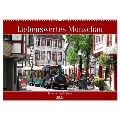 Liebenswertes Monschau (Wandkalender 2027 DIN A2 quer), CALVENDO Monatskalender