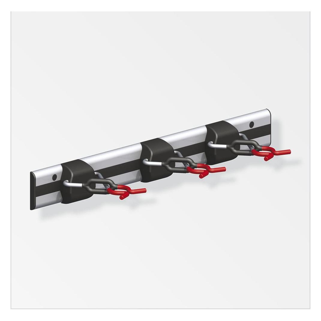 Alfer Coaxis X-Star Schienen Set rot (02932)